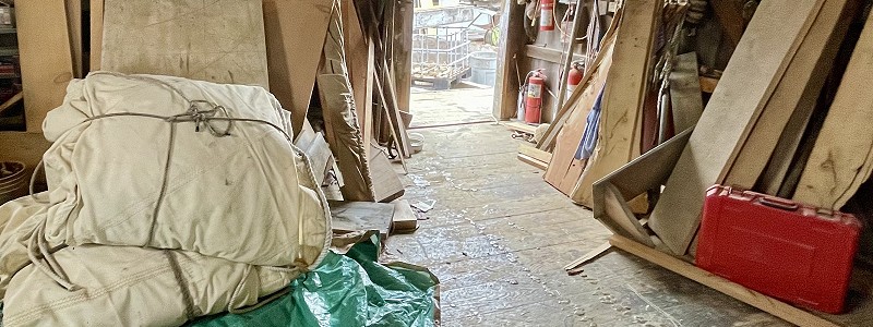 Time, Tide, and the Rehabilitation of the Sylvina W. Beal: Sails